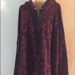Skater/street style zip up hoodie